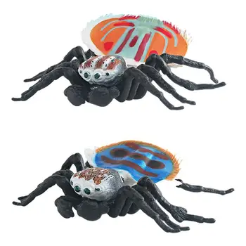 Păianjen Realist Jucării Mari Fals Spider Acțiune Model Animal Jucării Cifre Glumă De Halloween Recuzită Consumabile Partid