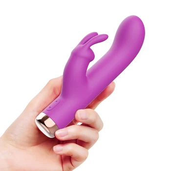 Rabbit Vibrator pentru Femei Clitoris Pizde Stimulator punct G Vibrator din Silicon Jucarii Sexuale Masturbator de sex Feminin Adulți Bunuri