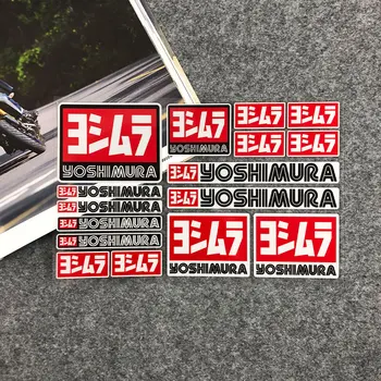 Reflectorizante Motocicleta Fâșie Laterală fender corpul Motobike Casca Autocolant Auto Decal Impermeabil pentru Yoshimura, Kawasaki, Suzuki, Honda