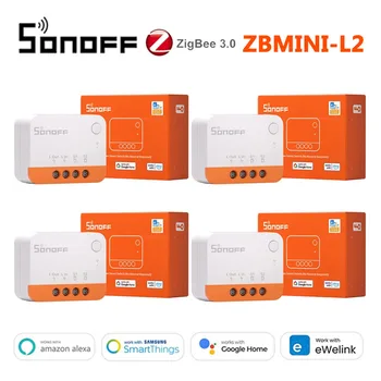SONOFF ZigBee ZB MINI-L2 DIY Inteligent Comutator Fără Fir Neutru Necesare Smart Home Automation Module Pentru Alice Alexa de Start Google