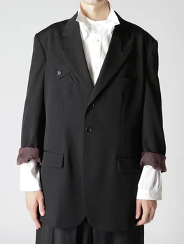 Sacouri Casual Yohji Yamamoto homme mens sacou om jachete Owens designer de lux pentru barbati jacheta topuri