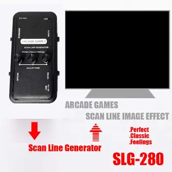 Scanline Generator Arcade Joc De Linii De Scanare Dispozitiv De Generare Consola De Jocuri