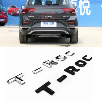 Se aplică la T-ROC TROC Portbagaj litere portbagajului eticheta Logo-uri Auto