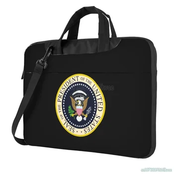 Sigiliul de Președinte al Statelor Unite Laptop Geanta de Umar Compatibil cu 13/14/15.6 Inch Laptop Netbook PC Cover Husă