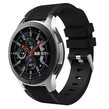 Silicon Trupa Încheietura mâinii Curea pentru Samsung 46mm SM-R800 ceas Gear Frontier Silicon Bratara watchband
