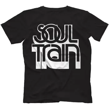 Soul Train T-Shirt Din Bumbac 100% Motown Gladys Knight Marvin Gaye Seriale Tv