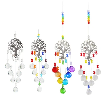 Suncatchers Ornament de Cristal Colorate Pandantiv pentru Masina Fereastră Decor Agățat