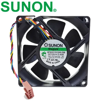 Sunon MF80201VX-Q060-S99 8020 12V 2.63 W 80*80*20mm 40.8 CFM 0.219 O MPNKK-A00 tăcut liniștit axial ventilator de răcire
