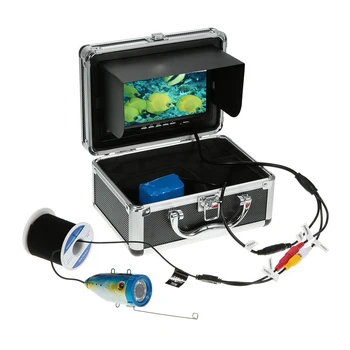 TP7000 30m Cablu Profesional Căutare de Pește Pescuit Subacvatic Camera Video cu Monitor 7 inch Folosit Pentru Gheață Mare Râu de Pescuit