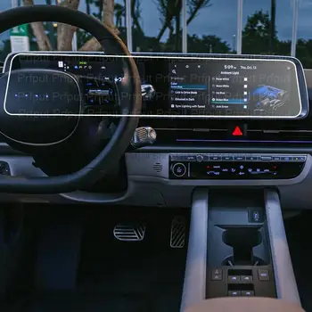 TPU screen protector film Pentru Hyundai Ioniq 6 2023 12.3 inch Auto de Infotainment, Navigație GPS, Accesorii de Interior