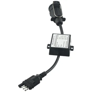 Trailer Conectori Lumina Convertor 4-pini La 7 pini Conector Plug and Play de Înlocuire a Separat Lumina de Frână Noi
