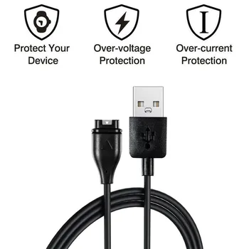 USB de Încărcare Rapidă Cablu de 1M Cablu de Alimentare de Sârmă Încărcător Pentru Garmin Fenix 6 6S 6X 5 5S 5X Precursor 245 Vivoactive 3 4 4S Venu