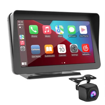 Universal 7Inch Radio Auto Multimedia Player Video Wireless Carplay și fără Fir Android Auto Touch Screen MP5