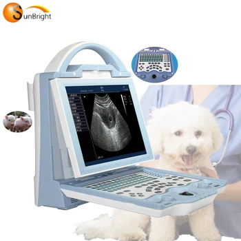 Veterinar portabil de înaltă calitate aparat cu ultrasunete scanner pentru animal mare test de sarcina