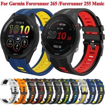 Watchband Garmin Forerunner 265 255 Muzica 745 Brățări Din Silicon Smartwatch Banda Pentru Vivoactive 4 Venu 2 Încheietura Curea De Ceas