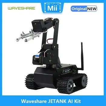 Waveshare JETANK AI Kit, AI Urmărit-Robot Mobil, AI Viziune Robot, pe Baza Jetson Nano Developer Kit (opțional)