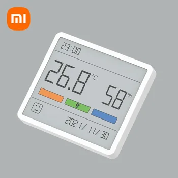 Xiaomi DUKA Atuman 3.67 inch LCD Digital Electronic de Temperatură și Umiditate Metru Ceas cu Senzor de Ecartament Vreme Stația de instrumente de uz Casnic