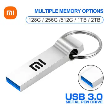 Xiaomi de 1TB, 2TB Usb 3.1 Unitate Flash Disc U Pen Drive Metal Disc Flash de 128GB, 256GB USB Flash Drive 128GB Pendrive Memory Stick