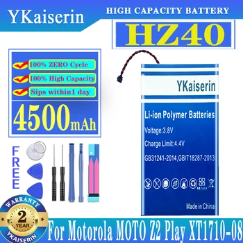 YKaiserin Baterie 4500mAh HZ40 Pentru Motorola Moto Z2 Juca Z2 Juca Dual SIM XT1710-06 XT1710-07 XT1710-08 XT1710-09 XT1710-11 Instrument