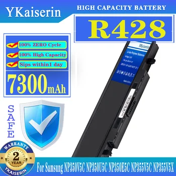 YKaiserin Baterie pentru Samsung NP350E5C NP355V5C NP355V5X NP300E5V NP305E5A NP300V5A NP350V5C NP350U5C NP300E5A NP300E5C