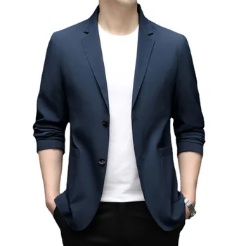 Z537-2023 nou costum de mic bărbați versiunea coreeană de subțire costum bărbați tineri sacou costum