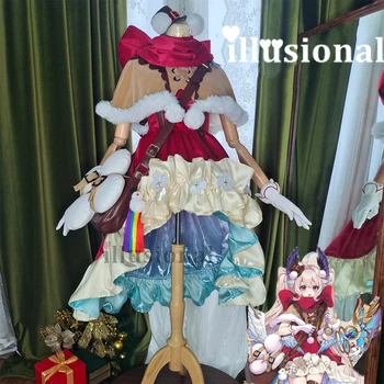 iluzorie Ethyria Enna Alouette Cosplay Costum pentru femei rochie de Crăciun de sex feminin cadou Editie Limitata hanorace cape