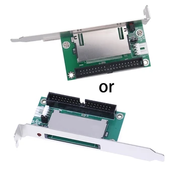 la IDE Card de Expansiune PCI Bracket Spate Panou Adaptor 39/40 Pin Compact Card de la 3.5