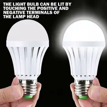 oobest de Urgență cu LED Lumină Bec Led E27 Lampă cu Led 5W 7W 9W 15W Baterie Reîncărcabilă Lampă de Iluminat Pentru Iluminat Exterior Cu Cârlige