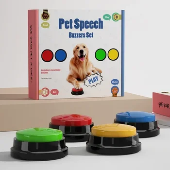 Înregistrare de Formare de Câine Butoane animale de Companie Vorbesc Jucării pentru animale de Companie Jucarii Interactive Discurs Butoane de Companie Jucării pentru Pisici Câini Interactive